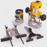 Dewalt DCW604NT 18V XR Brushless 1/4in Twin Base Router Trimmer Body Only