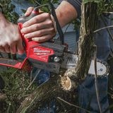 Milwaukee M12 FHS-602X 12V 6" FUEL Brushless Hatchet Pruning Saw With 2 x 6.0Ah Battery & Charger 4933472213