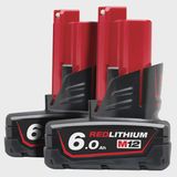 Milwaukee M12 FPD2-602X 12V FUEL Brushless Combi Drill with 2 x 6.0Ah Batteries, Charger & Case