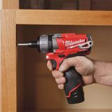 Milwaukee M12CD-202C 12V FUEL Brushless Sub Compact Driver With 2 x 2.0Ah Batteries Charger & Case 4933440568