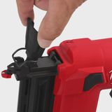 Milwaukee M12FCN18GS-0X 12V FUEL Brushless 18Ga Second Fix Straight Finishing Brad Nailer Body Only in Case 4933493354