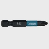 Makita E-12413 PZ2 50mm Impact Black Screw Bit Set of 10 piece