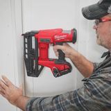 Milwaukee M18 FN16GS-0X 18V Fuel Brushless 16G Straight Finish Nailer with Case 4933493353