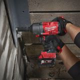 Milwaukee M18ONEPP2Q-502B 18V Fuel ONE-KEY Brushless Impact Wrench & Grease Gun with 2 x 5.0Ah Batteries Charger & Bag 4933480467