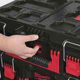 Milwaukee Packout Tool Box 4932464080 for Impact Wrench & Angle Grinder M18FPP2BD-502P