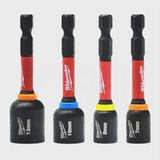 Milwaukee Shockwave Impact Duty Magnetic Nut Driver Set 4 Piece 4932492445