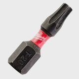 Milwaukee Shockwave TX20 1/4" 25mm Screwdriver Bit Box 25 Piece 4932430875