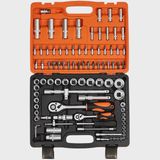 Kendo 1/4" & 1/2" Ratchet Drive Socket Set 94 Piece