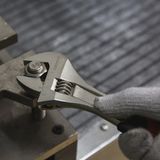 Kendo 200mm Extra-Wide Opening Adjustable Wrench