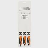 Kendo 200mm Steel File Set 3 piece
