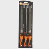 Kendo 200mm Steel File Set 3 piece