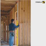 Stabila STB106T183 72-124"/183-315cm 3 Vial Extendable Spirit Level - 17708
