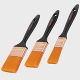 Kendo 3-Piece Paint Brush Set (1", 1.5", 2")/(25-38-50.8 mm)
