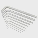 Kendo Long Arm Ball End Hex Key Set 9 Pieces