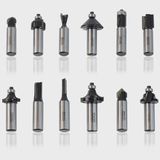 Excel 1/2in Shank TCT Router Cutter Bit 12 Piece Set