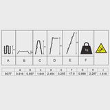 Excel 12 Tread Steel Multi-Purpose Combination Ladder with Platform
