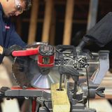 Excel 12" 305mm Sliding Mitre Saw Double Bevel 1800W/240V with Laser