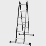 Excel 12 Tread Steel Multi-Purpose Combination Ladder with Platform