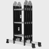 Excel 12 Tread Steel Multi-Purpose Combination Ladder with Platform