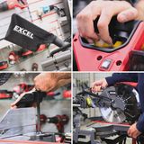 Excel 12" 305mm Sliding Mitre Saw Double Bevel 1800W/240V with Laser