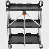 Kendo Multi-Purpose Foldable Storage Cart with Wheels