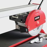Excel 1250mm Wet Tile Cutter Bridge Saw 240V/1200W with Continuous Rim Tile Saw Blade