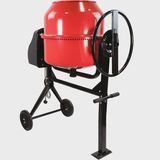 Excel 140L Portable Cement Concrete Mixer 230V/550W with Wheels