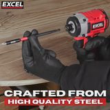 Excel 150mm Magnetic Impact Bit Holder with Blister Card