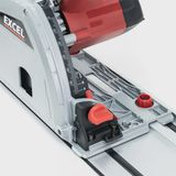 Excel 165mm Plunge Saw 1200W/240V with Guide Rail Set