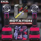 Excel 18V Brushless 1/2'' Impact Wrench Body Only (Battery & Charger Not Included)