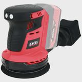 Excel 18V Cordless Rotary Sander 125mm (Battery & Charger Not Included)