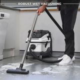 Excel 30L Wet & Dry Dust Extractor Vacuum Cleaner 240V/1600W