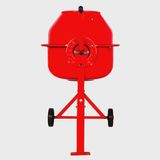 Excel 70L Portable Cement Concrete Mixer 240V/220W with Wheels