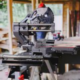 Excel 8.5" 216mm Mitre Saw Large Base 1500W/240V with Laser