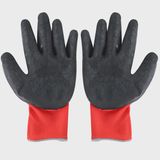 Excel Builder Gloves Red & Black Size XL
