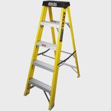 Excel Electricians Fibreglass Step Ladder 4 Tread 1.3m Heavy Duty