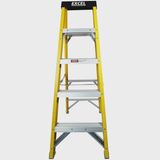 Excel Electricians Fibreglass Step Ladder 4 Tread 1.3m Heavy Duty