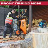 Excel Heavy Duty 70L Wheelbarrow with Galvanized Steel Tray