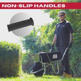 Excel Light Duty 100L Wheelbarrow with Steel Tray