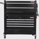 Excel Roller Tool Chest Cabinet 8 Drawer Storage Toolbox