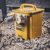 Defender E203010 3kVA 16A 2 Socket Site Portable Transformer 110V