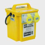 Defender E203010 3kVA 16A 2 Socket Site Portable Transformer 110V