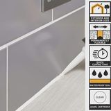 Everbuild General Purpose Silicone Sealant Clear 280ml GPSCL