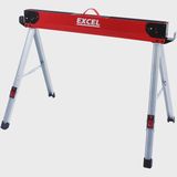 Excel Steel Sawhorse Heavy Duty Twin Pack 1000kg Capacity