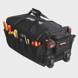 Excel Tools4Trade 26" Heavy Duty Tool Bag with Wheels Black