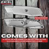 Excel Trimming Knife with 5 Blades
