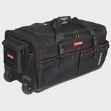 Excel Tools4Trade 26" Heavy Duty Tool Bag with Wheels Black