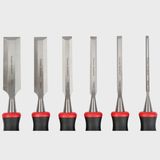 Excel Wood Chisel Bevel Edged Chrome Vanadium 6 Piece Set 6mm - 32mm