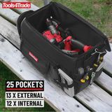 Tools4Trade 20" Heavy-Duty Tool Bag with Multi-Pockets & Hard Base - Black