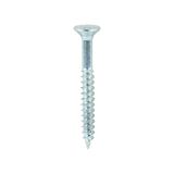 Timco 10 x 1 3/4" Twin Threaded Woodscrews Countsunk Head Zinc (200/Box) 10134CWZ